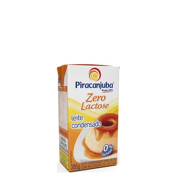 Leite Condensado Piracanjuba Zero Lactose tp 395g