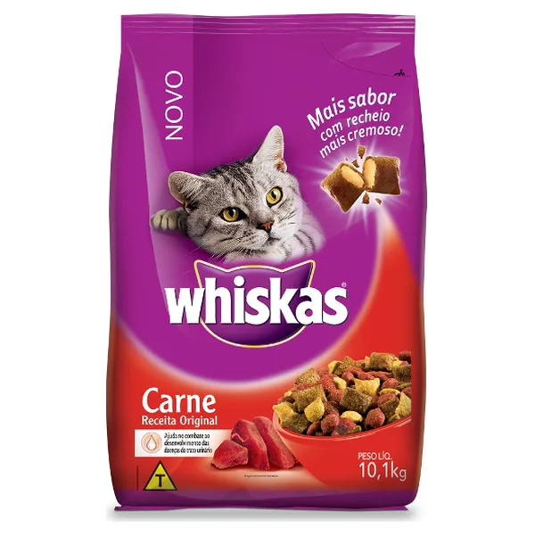 Whiskas Seco Carne 10,1kg