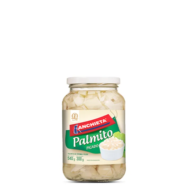 Palmito Anchieta Picado Vidro 300g