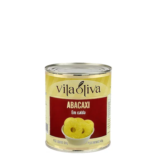 Doce De Abacaxi Em Calda Vila Oliva 400g