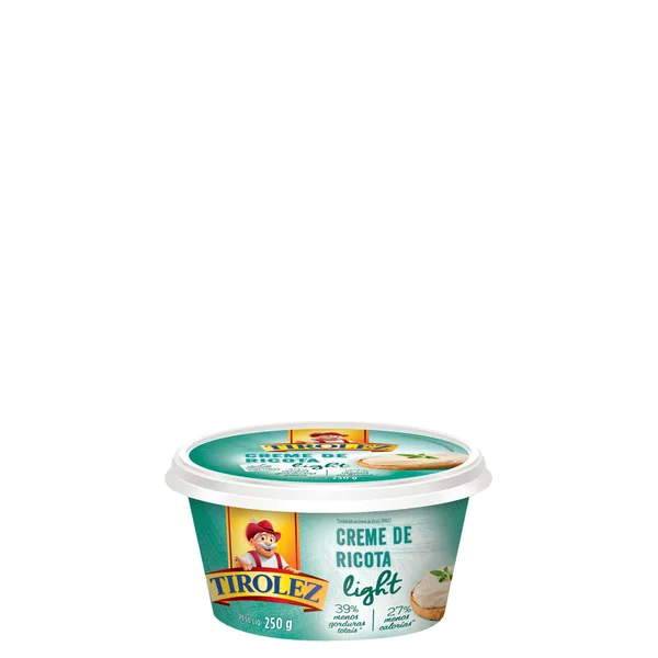 CR RICOTA TIROLEZ 200GR LIGHT
