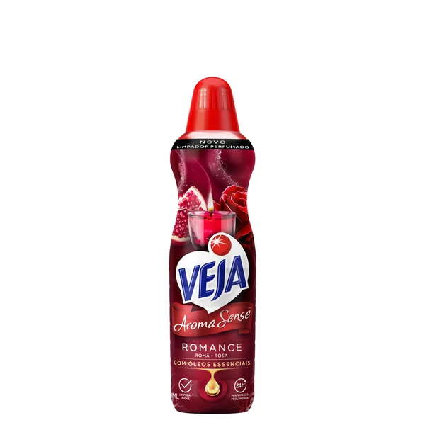Limpador Perfumado Veja Romance 500ml