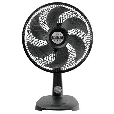 Ventilador de Mesa Mallory 30cm TS30 6 Pás 3 Velocidades Grafite