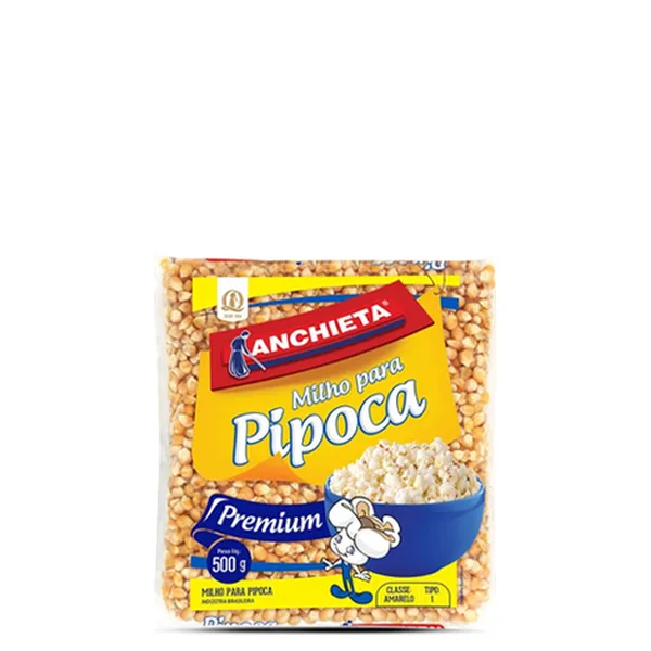 Milho De Pipoca Anchieta Premium 500g