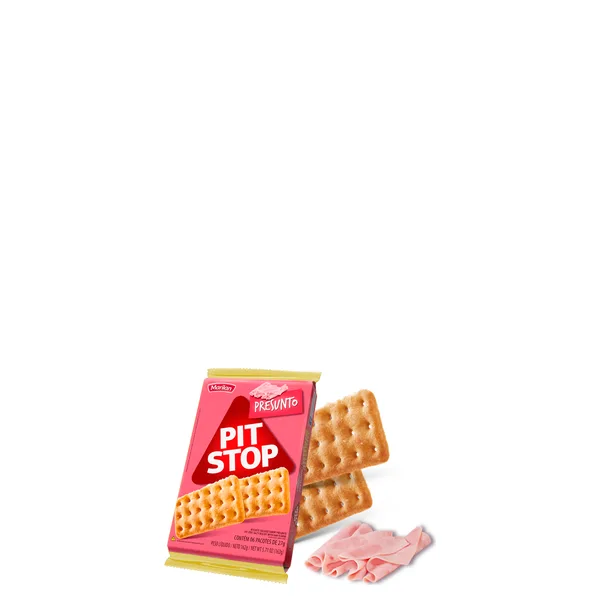 Biscoito Marilan Pit Stop Sabor Presunto 162G