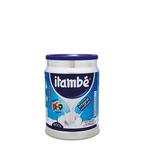 Leite Em Pó Itambé Integral Lata 400G