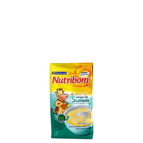 Mingau Nutribom 5 Cereais Sachê 230G