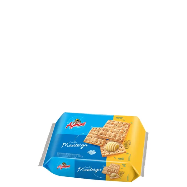 Biscoito Aymoré Cream Cracker Manteiga 375G