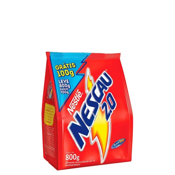 Achocolatado Em Pó Nescau 2.0 Leve800g Pague700g