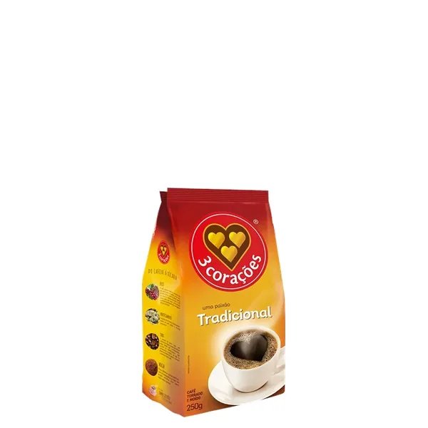 Café 3 Corações Tradicional 250G