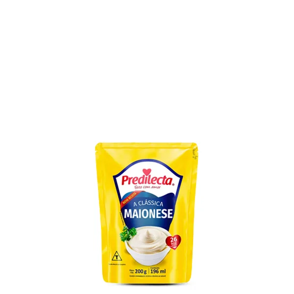 Maionese Predilecta Sachê 200G