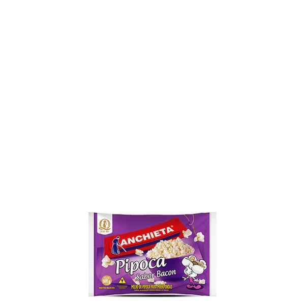 Pipoca Microondas Anchieta Bacon 100G