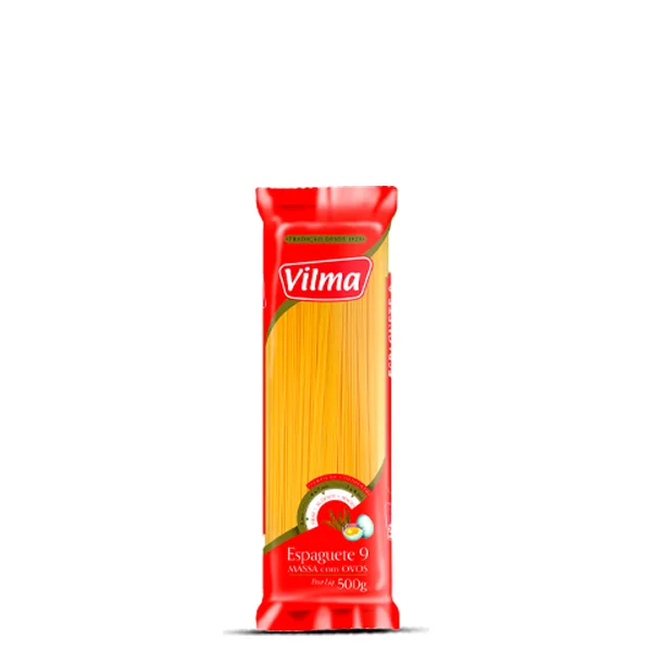 Macarrão Espaguete N°9 Ovos Vilma 500G