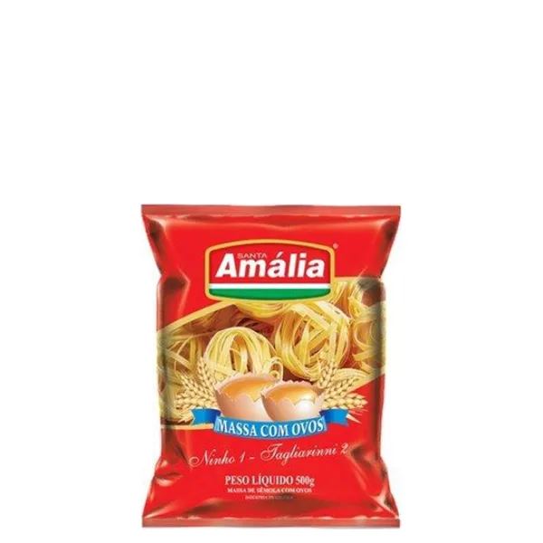 Macarrão Santa Amália Ninho N°1 Com Ovos 500G