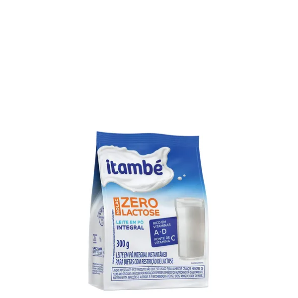 Leite Em Pó Itambé Zero Lactose 300G