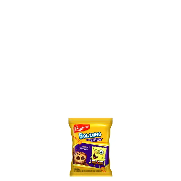 Bolinho Bauducco Gotas De Chocolate 40G