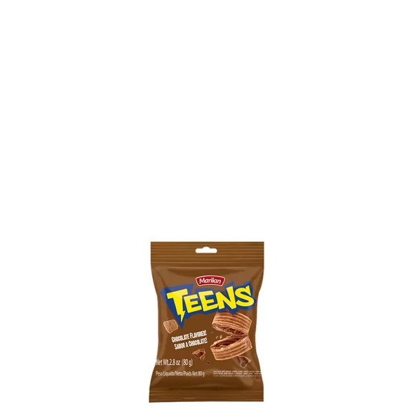 Biscoito Marilan Teens Chocolate 80G