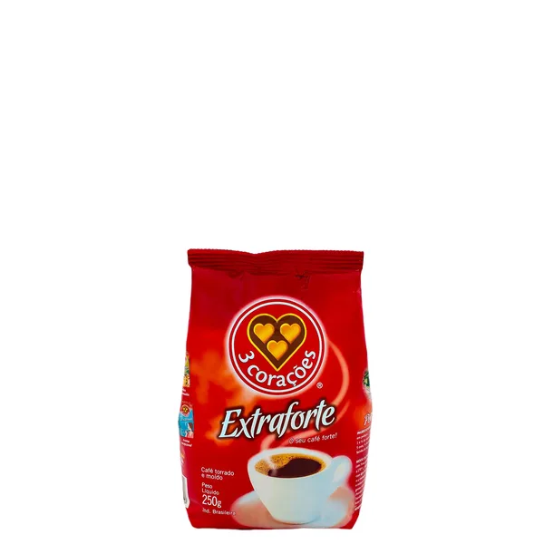 Café Extra Forte 3 Corações 250G