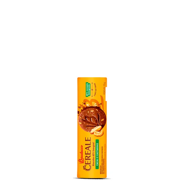 Biscoito Bauducco Cereale Cacau E Castanha 170G