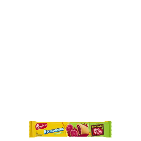 Biscoito Bauducco Recheadinho Goiaba 112G
