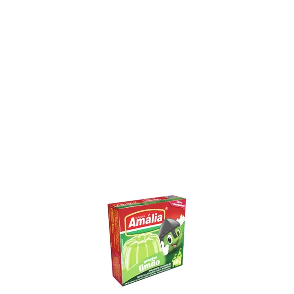 Gelatina Em Pó Santa Amália Limão 20G