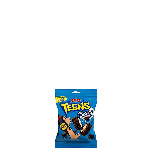 Biscoito Marilan Teens Bauny 80G