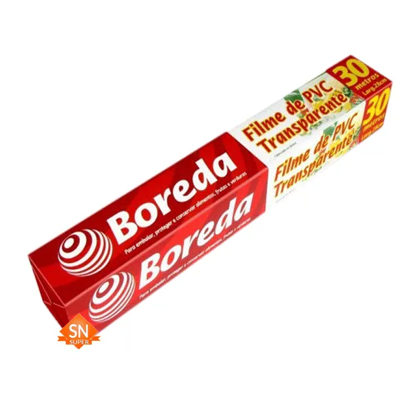 Filme De Pvc Boreda Transparente 28CMX30M