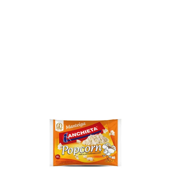Pipoca Microondas Anchieta Manteiga 100G