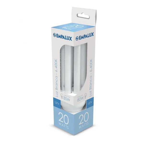 Lâmpada Empalux Flourescente 20W 127V