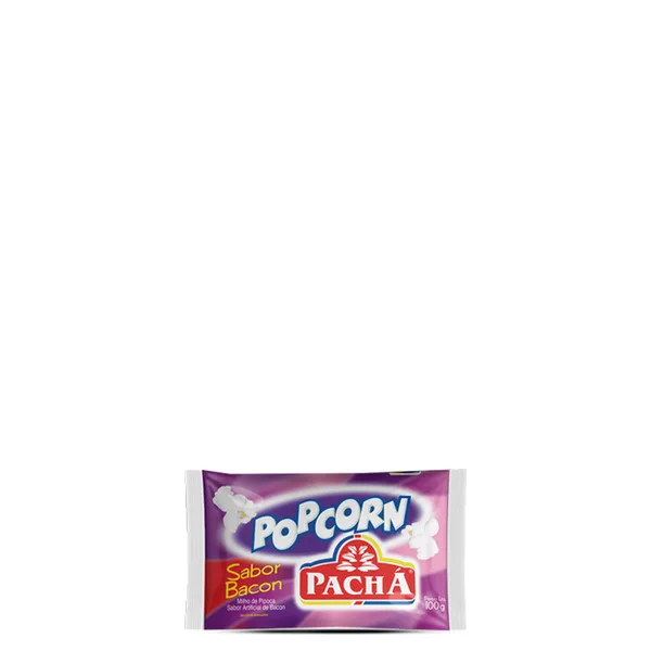 Pipoca Microondas Pachá Bacon 100G