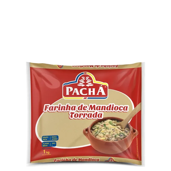 Farinha De Mandioca Pachá Torrada 1KG