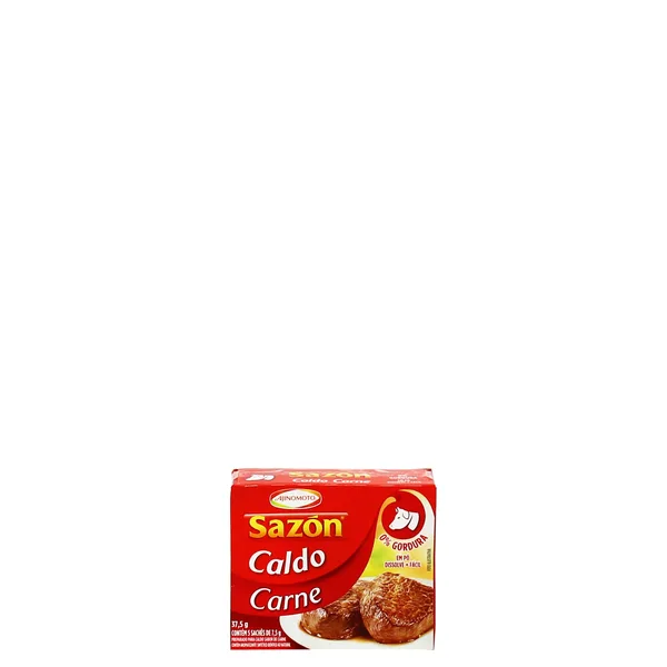 Caldo Sazon Carne 37,5G