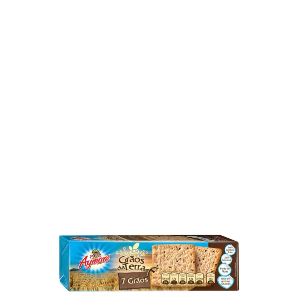 Biscoito Aymoré 7 Graõs 200G