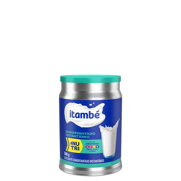 Leite Em Pó Itambé Semidesnatado Lata 300G