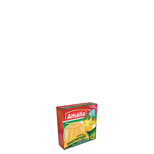 Gelatina Em Pó Santa Amália Maracujá 20G