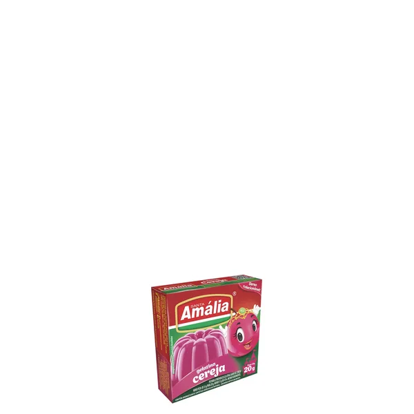 Gelatina Em Pó Santa Amália Cereja 20G