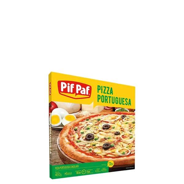 Pizza Pif Paf Portuguesa 460G