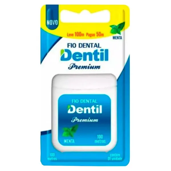 Fio Dental Dentil Premium Leve 100M Pague 50M