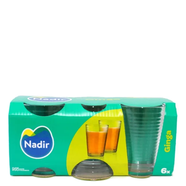Copo Nadir Ginga Com 6 Unidades 280ML