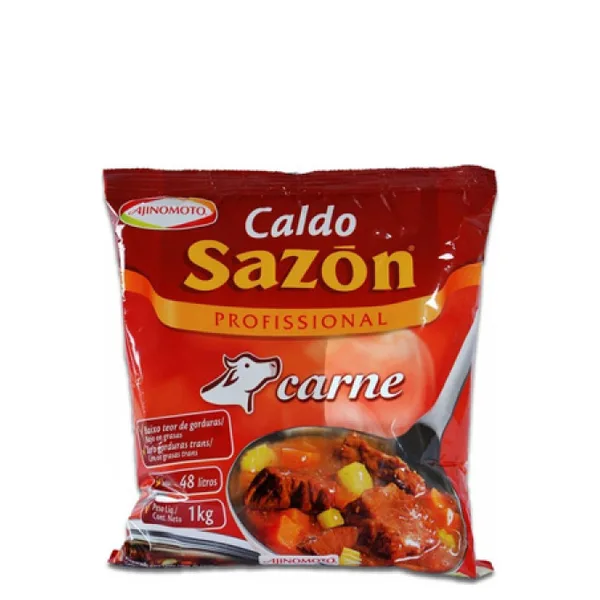 Caldo Sazon Profissional Sabor Carne 1100G
