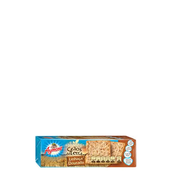 Biscoito Aymoré Grãos Da Terra Linhaça 185G