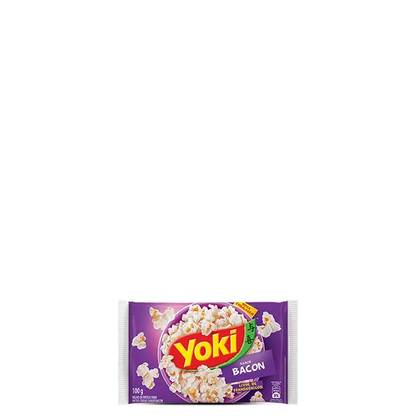 Pipoca Microondas Yoki Bacon 100G