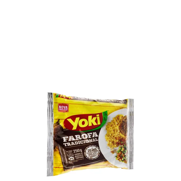 Farofa Pronta Yoki Mandioca Temperada 250G