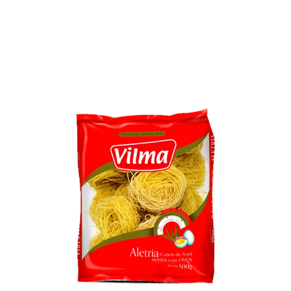 Macarrão Aletria Ovos Vilma 500G