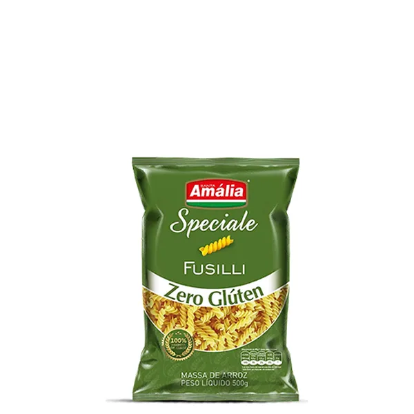 Macarrão Fusilli Zero Glúten Santa Amália 500G