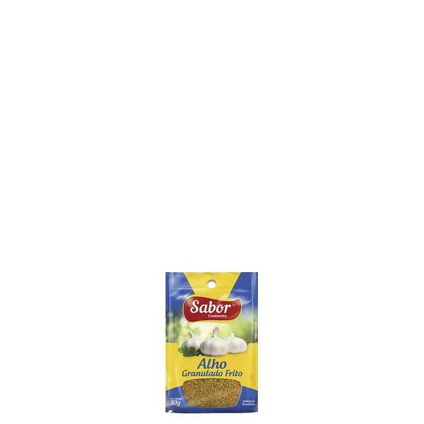 Alho Granulado Frito Sabor 30G