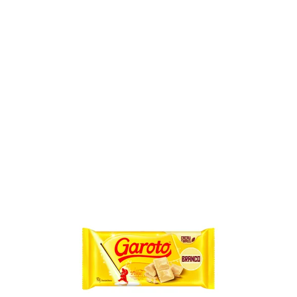 Chocolate Garoto Branco Em Barra 90G