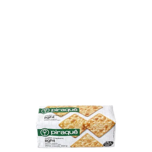 Biscoito Piraquê Cream Cracker Light 200G