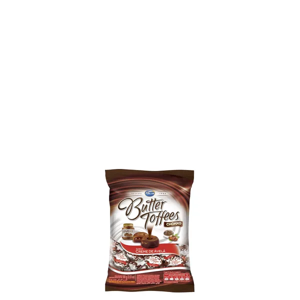 Bala Butter Toffes Creme De Avelã 100G