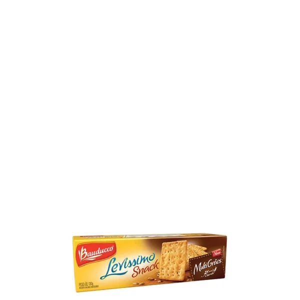 Biscoito Bauducco Levíssimo Snack Multi Grãos 130G